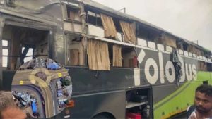 भोपाल में स्लीपर बस हादसे से मचा हड़कंप, कर्नाटक के साइबर इंस्पेक्टर समेत 4 की गई जान