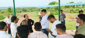 फेसिंग कार्य तत्काल प्रारंभ करने दिए निर्देश