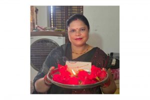 “बहनों की खुशहाली का उपहार, विष्णु भैया की सरकार।”