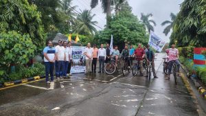 एक घंटा खेल के मैदान में’ के अंतर्गत साइक्लिंग गतिविधि (संडे ऑन साइकिल) का आयोजन