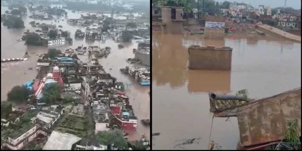 बाढ़ से सतना-चित्रकूट में भारी तबाही, मंदाकिनी नदी में समाया 42 साल पुराना पुल; 700 से ज्यादा रेस्क्यू बाढ़ से सतना-चित्रकूट में भारी तबाही, मंदाकिनी नदी में समाया 42 साल पुराना पुल; 700 से ज्यादा रेस्क्यू