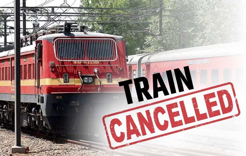 Indian Railways Alert: अजमेर मंडल में दोहरीकरण के चलते 12 ट्रेनें रद्द, यात्रा से पहले जरूर देख लें पूरी लिस्ट Indian Railways Alert: अजमेर मंडल में दोहरीकरण के चलते 12 ट्रेनें रद्द, यात्रा से पहले जरूर देख लें पूरी लिस्ट