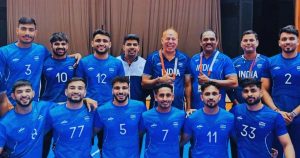भारत ने रचा इतिहास, ईरान को 40-34 से हराकर कबड्डी में जीता स्वर्ण पदक भारत ने रचा इतिहास, ईरान को 40-34 से हराकर कबड्डी में जीता स्वर्ण पदक