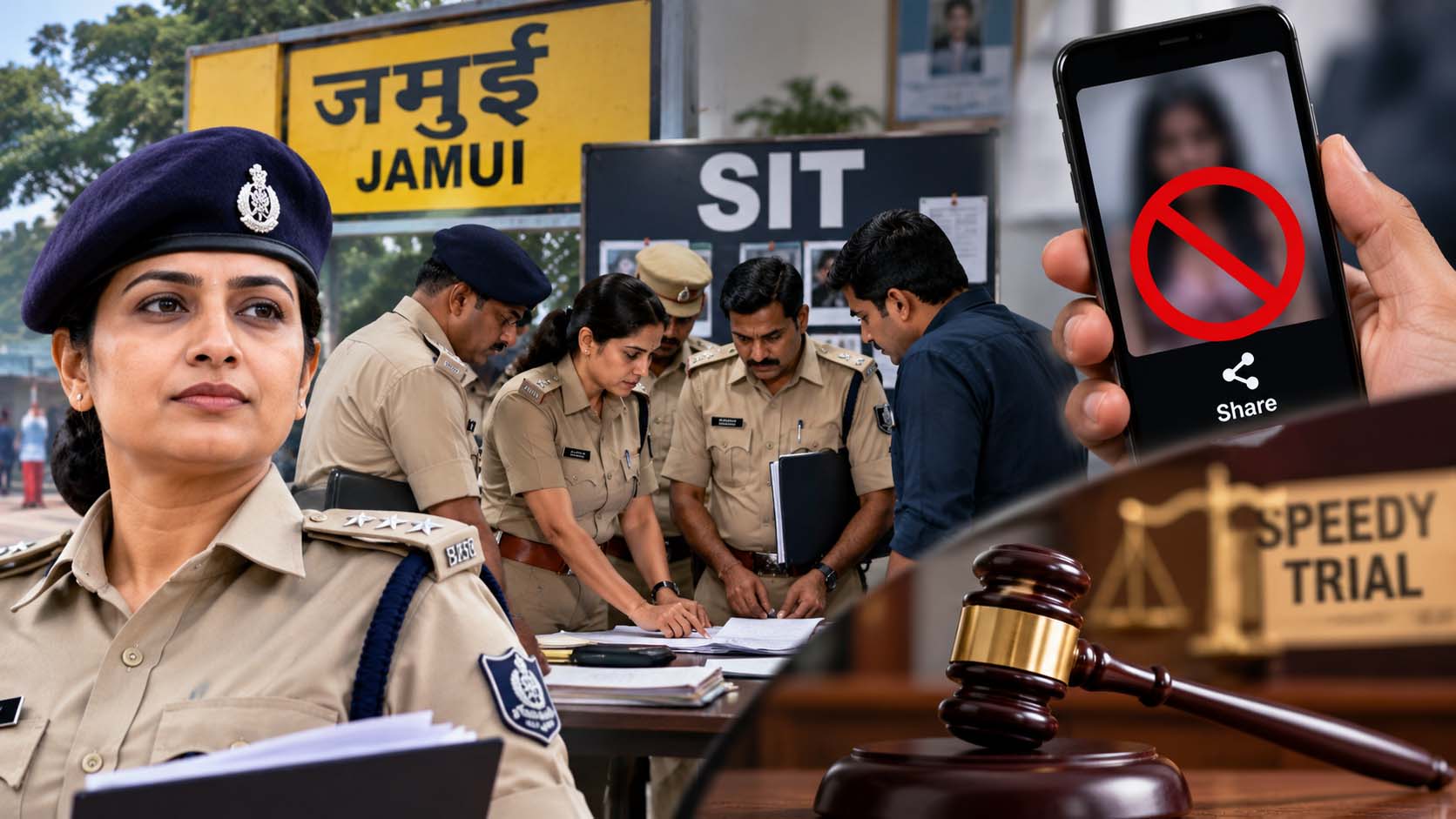 जमुई मामले में SIT गठित, POCSO के तहत केस; स्पीडी ट्रायल की तैयारी