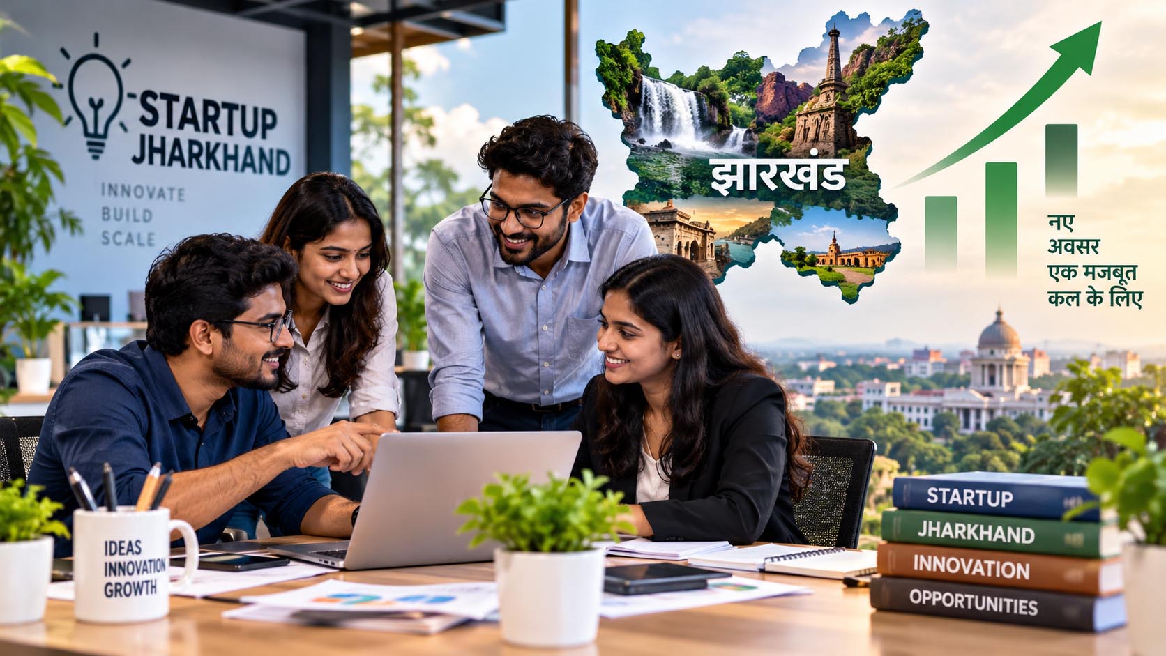 झारखंड के युवाओं में बढ़ा स्टार्टअप का जुनून, 2028 तक 1000 उद्यम बनने की उम्मीद