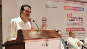 2023 में शुरू उत्तर प्रदेश अंतरराषट्रीय व्यापार मेले ने यूपी को दिलाई नई पहचान: शशि भूषण लाल सुशील
