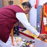 मुख्यमंत्री निवास में भगवान विश्वकर्मा की विधि-विधान से पूजा-अर्चना, प्रदेश की सुख-समृद्धि और खुशहाली की कामना की