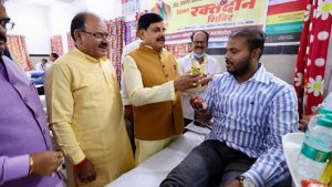 रक्तदान को लेकर CM डॉ. यादव की अपील, बोले- इससे बच सकती है किसी की जिंदगी