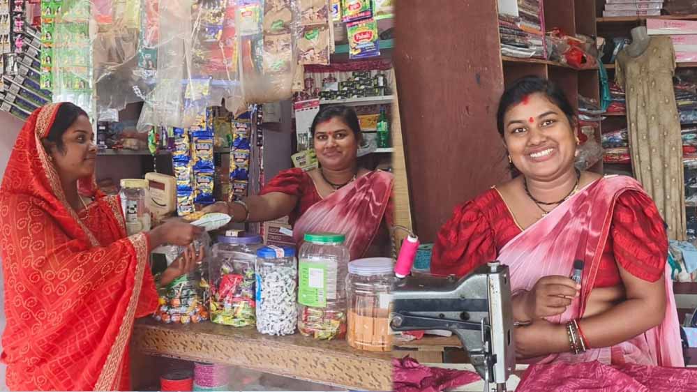 सेवा संकल्प अभियान: प्रधानमंत्री नरेन्द्र मोदी के ‘लखपति दीदी’ संकल्प से आत्मनिर्भरता की राह पर रानू कैवर्त सेवा संकल्प अभियान: प्रधानमंत्री नरेन्द्र मोदी के ‘लखपति दीदी’ संकल्प से आत्मनिर्भरता की राह पर रानू कैवर्त