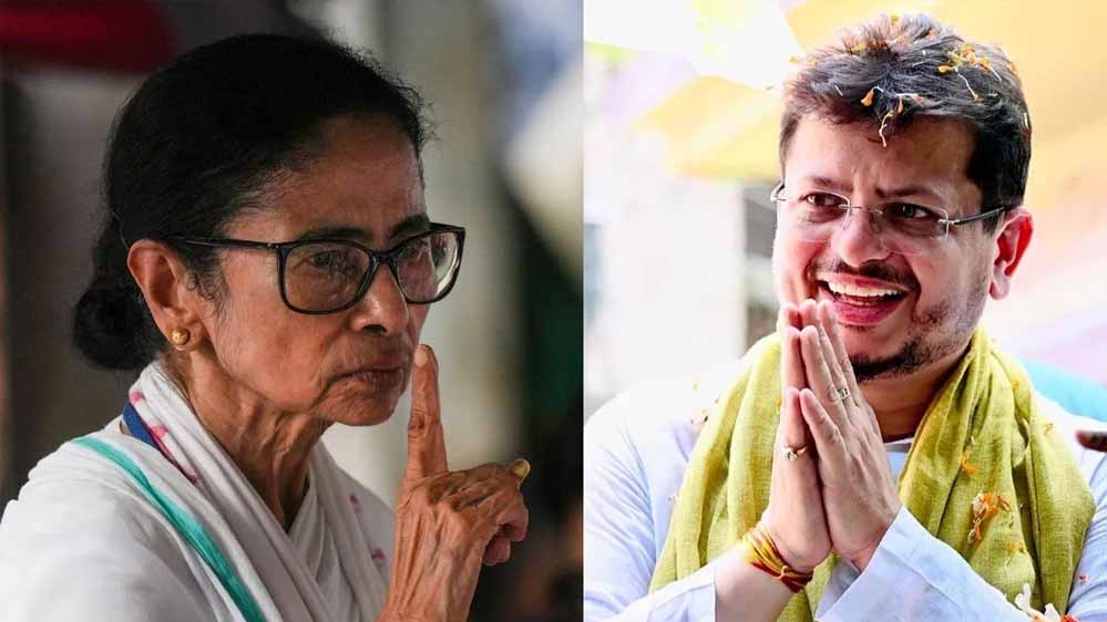 ममता बनर्जी की पार्टी को मिला नया नाम-चिह्न, ‘फुटबॉल खिलाड़ी’ सिंबल; ऋतब्रत गुट को ‘लिफाफा’ ममता बनर्जी की पार्टी को मिला नया नाम-चिह्न, ‘फुटबॉल खिलाड़ी’ सिंबल; ऋतब्रत गुट को ‘लिफाफा’