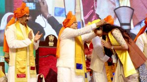बरकतउल्लाह विश्वविद्यालय का दीक्षांत समारोह संपन्न, राज्यपाल पटेल ने युवाओं को दिया संदेश