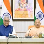 मुख्यमंत्री आवास पर सीएम योगी के साथ बैठक में शामिल हुए केंद्रीय पर्यावरण मंत्री भूपेंद्र यादव