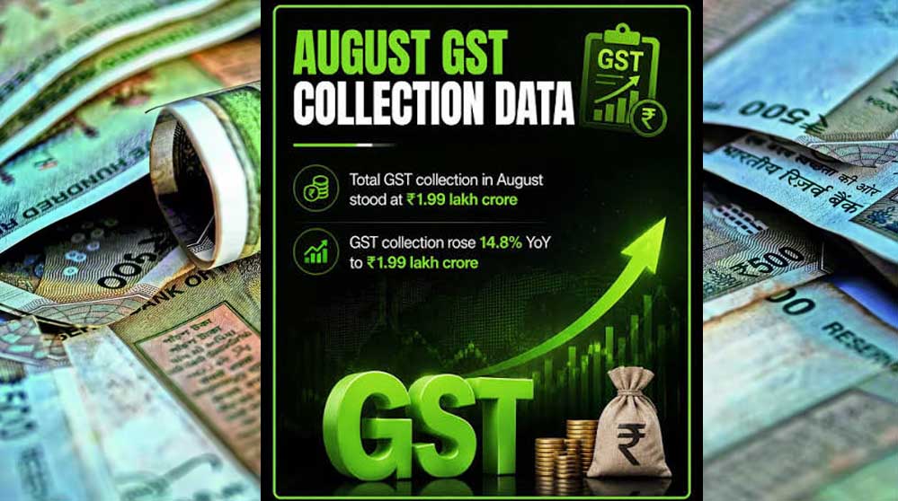 GDP के बाद GST से भी खुशखबरी! ₹1,99,853 करोड़ का कलेक्शन, असम की शानदार छलांग
