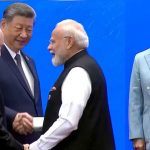 एक फ्रेम में मोदी, जिनपिंग और पुतिन! वहीं साइलेंट होकर अपनी जगह पहुंचे शहबाज शरीफ
