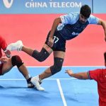 भारत ने जापान को बुरी तरह हराया, 49-24 की शानदार जीत के साथ Asian Games में कबड्डी अभियान शुरू भारत ने जापान को बुरी तरह हराया, 49-24 की शानदार जीत के साथ Asian Games में कबड्डी अभियान शुरू