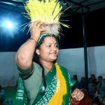 मंत्री लक्ष्मी राजवाड़े ने करमा पूजा में लिया हिस्सा, लोकपरंपराओं के संरक्षण पर जोर