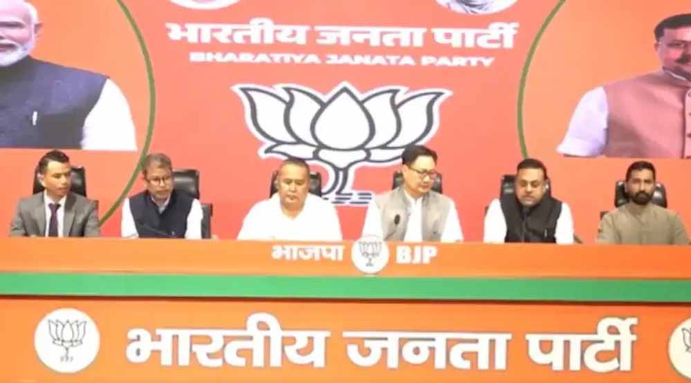 8 विधायकों के BJP में आने से मेघालय विधानसभा में बदली पार्टी की स्थिति 8 विधायकों के BJP में आने से मेघालय विधानसभा में बदली पार्टी की स्थिति