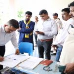 कलेक्टर मिश्रा ने किया EVM गोदाम का निरीक्षण, सुरक्षा व्यवस्था का लिया जायजा