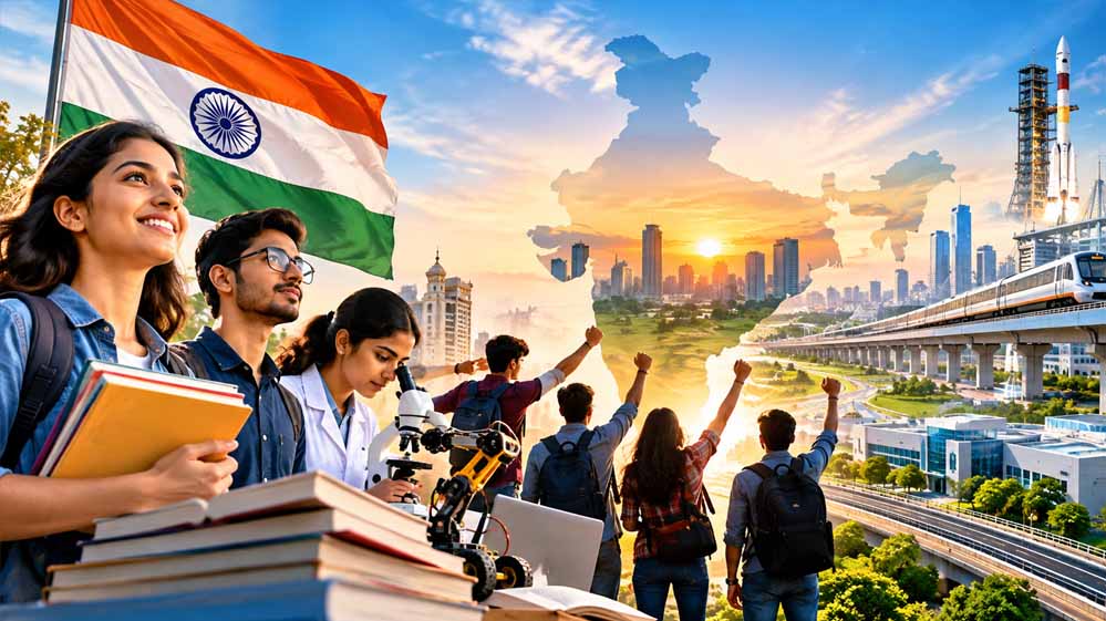 विकसित राज्य @2047: शिक्षा और युवा शक्ति से बनेगा नया भारत