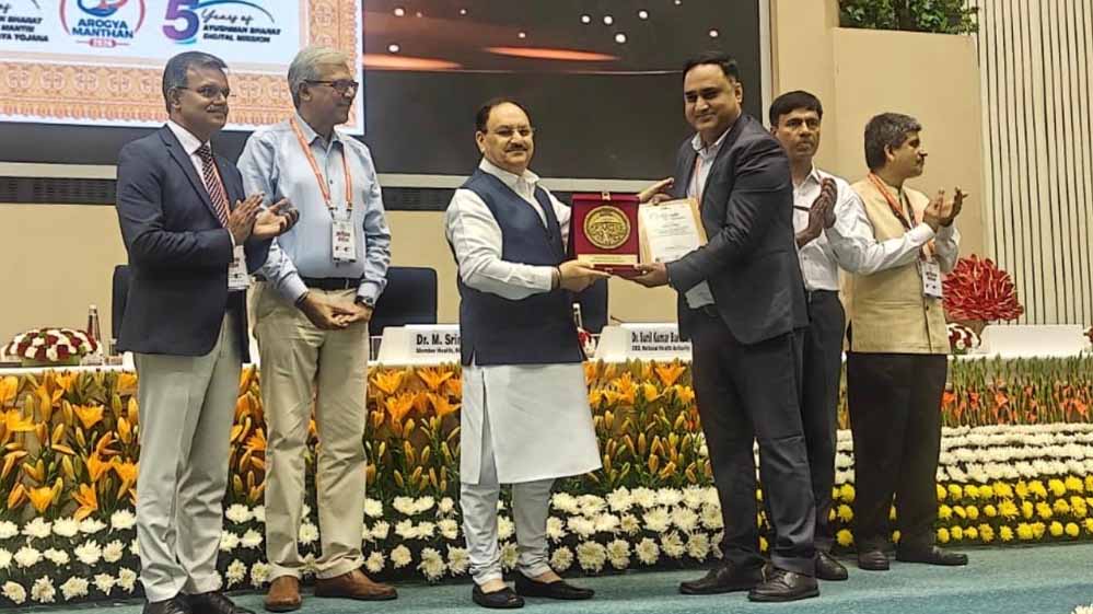 आयुष्मान भारत के क्रियान्वयन में छत्तीसगढ़ को राष्ट्रीय सम्मान आयुष्मान भारत के क्रियान्वयन में छत्तीसगढ़ को राष्ट्रीय सम्मान