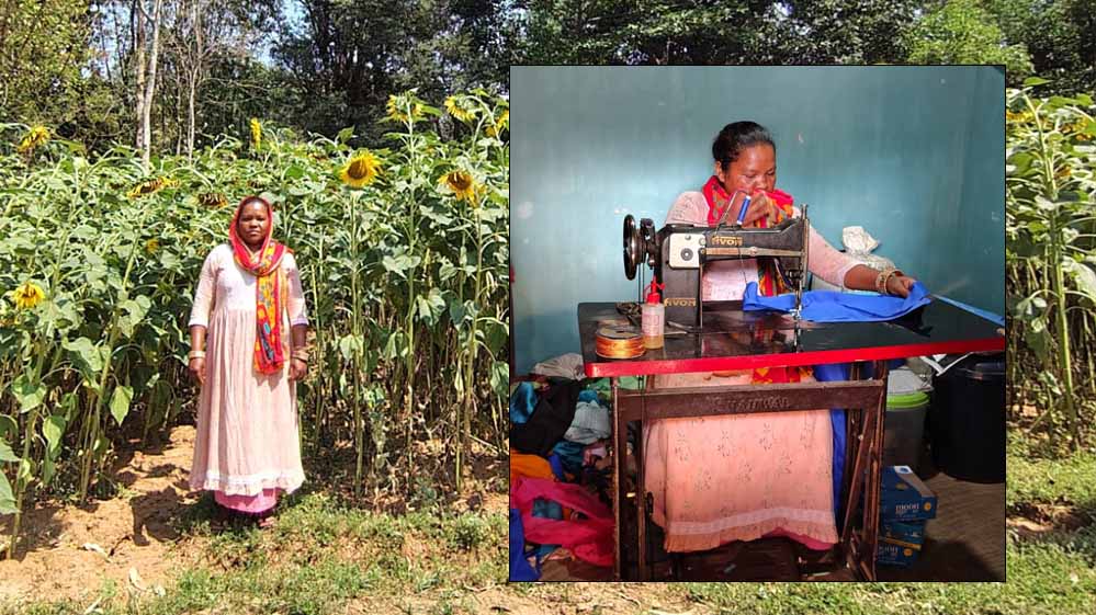 बिहान से प्रमिला ने लिखी आत्मनिर्भरता की कहानी, खेती के साथ सिलाई और मुर्गी पालन बना आय का मजबूत आधार बिहान से प्रमिला ने लिखी आत्मनिर्भरता की कहानी, खेती के साथ सिलाई और मुर्गी पालन बना आय का मजबूत आधार