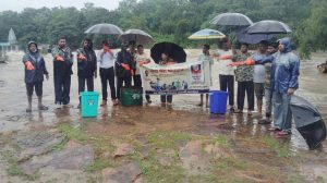 सेवा मेरा योगदान’ अभियान के तहत जल स्रोतों की साफ-सफाई