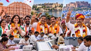 जयपुर में कांग्रेस का क्लीन स्वीप, कोटा में BJP ने जीते दो वार्ड; जोधपुर में हेमाराम विजयी