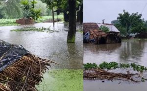 फतेहपुर में भारी बारिश से तबाही, 67 घर हुए ध्वस्त; 3 लोगों ने गंवाई जान