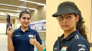 मनु भाकर का मेडल सपना टूटा, ईशा सिंह ने फाइनल में पहुंचकर जगाई उम्मीद मनु भाकर का मेडल सपना टूटा, ईशा सिंह ने फाइनल में पहुंचकर जगाई उम्मीद