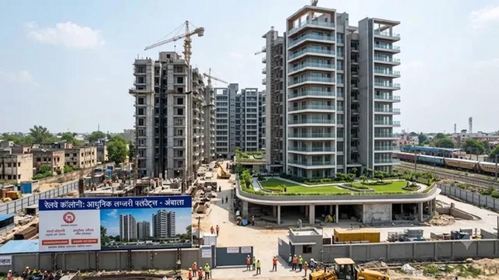 पुराने रेलवे क्वार्टर होंगे ध्वस्त, अब G-4 या उससे अधिक मंजिल के बहुमंजिला आवास बनाने की तैयारी