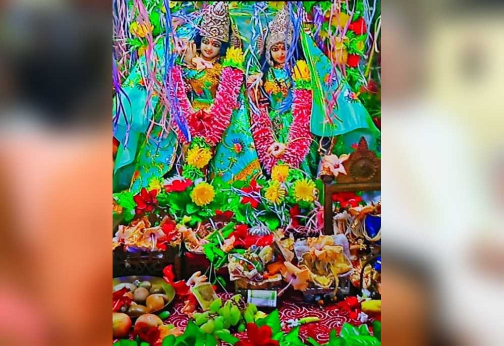 नई लेदरी में गूंजा नंदलाल के जन्म का उल्लास, 12 दिनों तक श्री राधा-कृष्ण मंदिर में सजेगा आस्था और भक्ति का ब्रजधाम