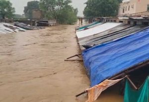 भारी बारिश से श्योपुर में बिगड़े हालात, आवदा डैम छलका; क्वारी नदी उफान पर, सड़कें बंद