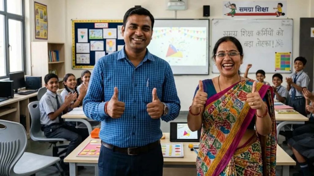 समग्र शिक्षा कर्मियों के मानदेय में 40% बढ़ोतरी का प्रस्ताव, कमेटी देगी रिपोर्ट