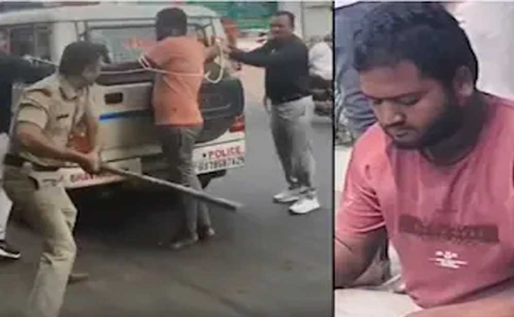 फैजल को जीप से बांधकर पीटा, गुजरात पुलिस की कार्रवाई पर उठे सवाल; जानें पूरा मामला