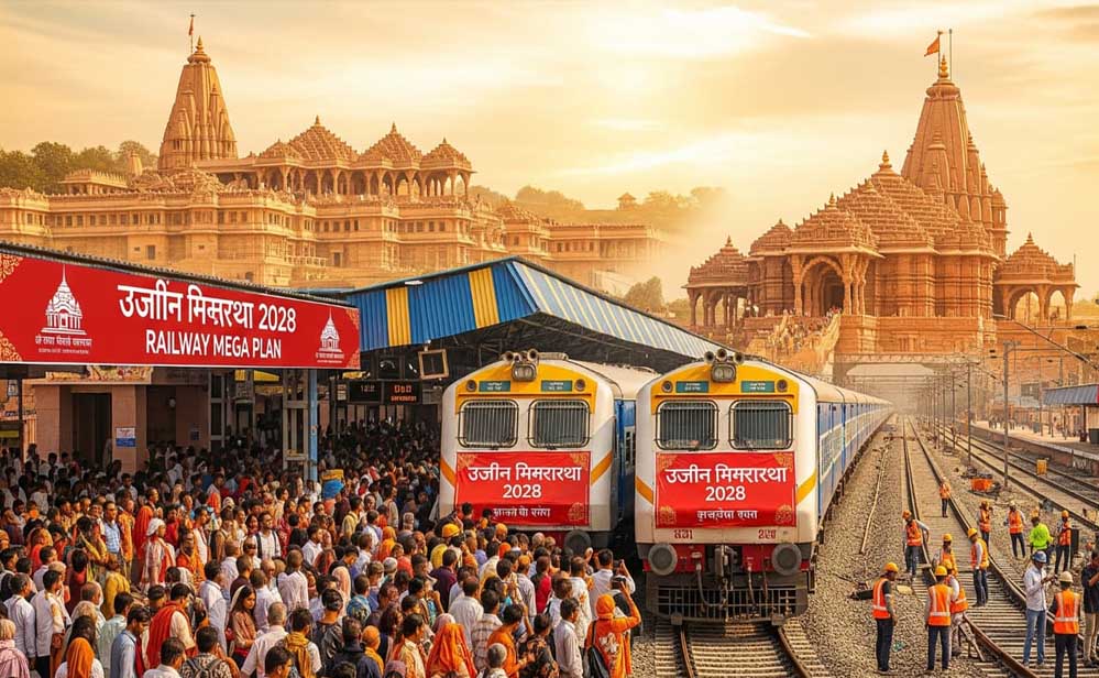 सिंहस्थ 2028 में श्रद्धालुओं के लिए बड़ी तैयारी, 125+ स्पेशल ट्रेनें चलेंगी; AI कैमरों से होगी निगरानी