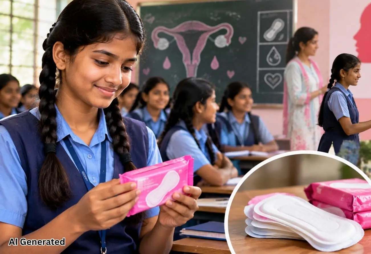 लखनऊ में बड़ा फैसला, स्कूल जाने वाली और ड्रॉपआउट किशोरियों को भी मुफ्त सैनिटरी नैपकिन लखनऊ में बड़ा फैसला, स्कूल जाने वाली और ड्रॉपआउट किशोरियों को भी मुफ्त सैनिटरी नैपकिन