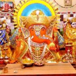 वृंदावन के पुजारियों के सानिध्य में संगमरमर से बनने वाले भव्य गणेश मंदिर की रखी गई नींव