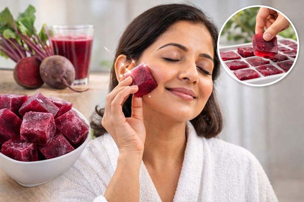 ग्लोइंग स्किन के लिए बनाएं चुकंदर के आइस क्यूब्स, जानें बनाने और लगाने का तरीका