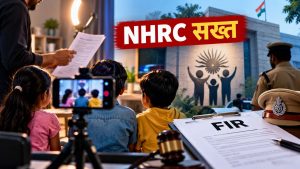 नाबालिगों से स्क्रिप्टेड वीडियो बनवाने पर NHRC सख्त, FIR के निर्देश नाबालिगों से स्क्रिप्टेड वीडियो बनवाने पर NHRC सख्त, FIR के निर्देश