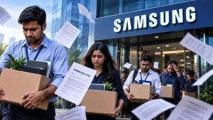 Samsung India में बड़ी छंटनी, TV और होम अप्लायंसेज बिजनेस से 100 अधिकारियों की नौकरी गई