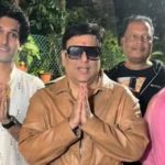 अमेरिका से लौटने के बाद गोविंदा ने बच्चों के साथ मिलकर घर पर बप्पा के किए दर्शन