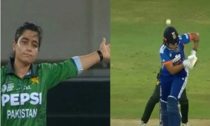 शेफाली वर्मा को आउट कर किया था इशारा, अब फातिमा सना पर ICC की गाज; मैच फीस का 10% जुर्माना
