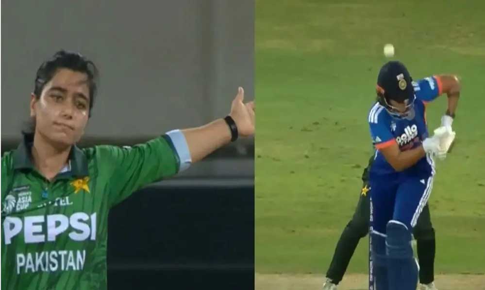 शेफाली वर्मा को आउट कर किया था इशारा, अब फातिमा सना पर ICC की गाज; मैच फीस का 10% जुर्माना