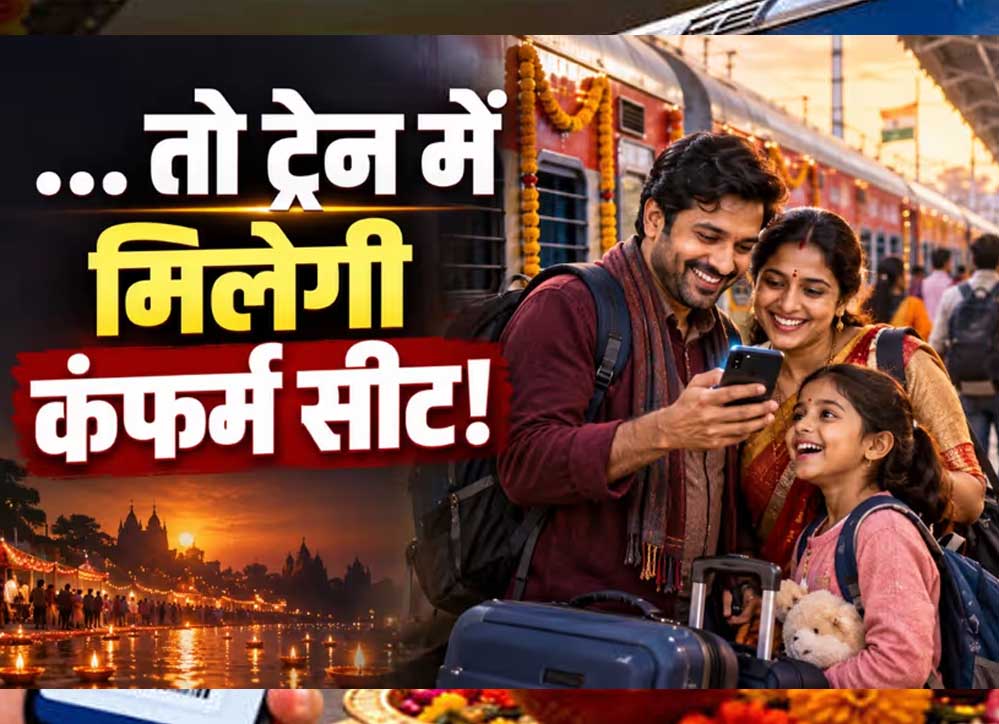 दिवाली-छठ की ट्रेन टिकट बुकिंग शुरू, स्पेशल ट्रेनों का भी ऐलान; कंफर्म सीट के लिए करें जल्दी