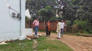 सीएमओ ने नगर का किया मैदानी भ्रमण, मूलभूत सुविधाओं से जुड़ी समस्याओं के शीघ्र निराकरण के दिए निर्देश
