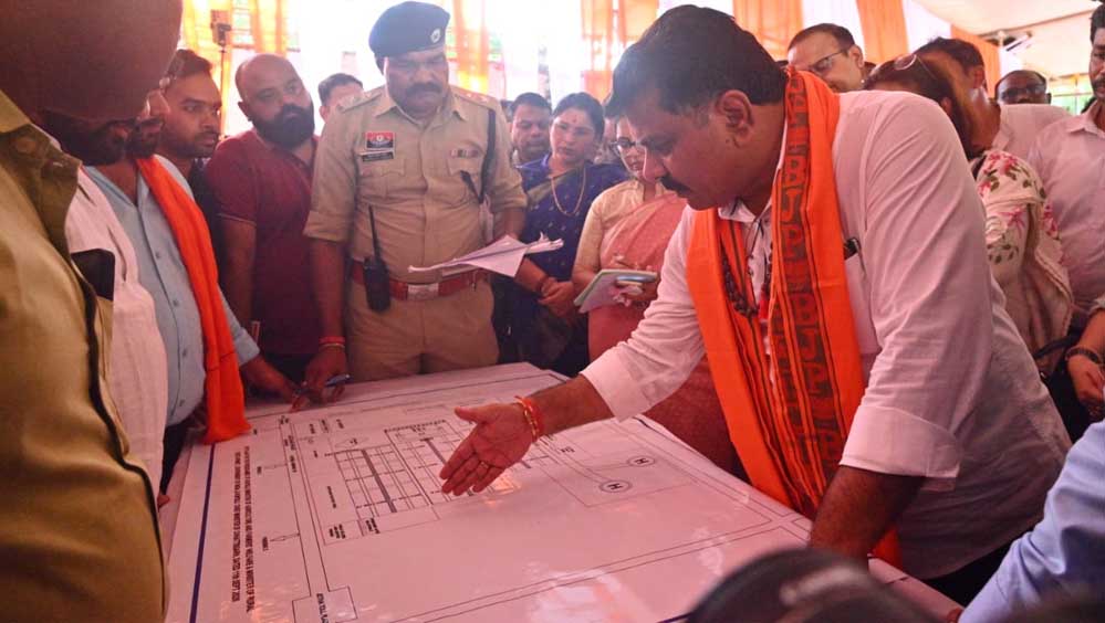11 सितंबर को सक्ती में भव्य कार्यक्रम की तैयारी तेज, विजय शर्मा और गुरु खुशवंत साहेब ने व्यवस्थाओं का किया निरीक्षण