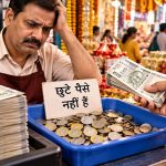 गल्ले में 500 के नोट, लेकिन 5-10-20 के सिक्कों और नोटों के लाले; बाजार में बढ़ी परेशानी गल्ले में 500 के नोट, लेकिन 5-10-20 के सिक्कों और नोटों के लाले; बाजार में बढ़ी परेशानी