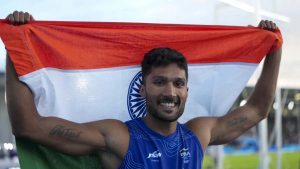 7,934 अंक के साथ तेजस्विन शंकर को कांस्य, 1500 मीटर में दर्ज की शानदार जीत