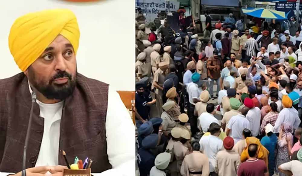 पंजाब में कर्मचारियों की हड़ताल से सरकारी कामकाज प्रभावित, लुधियाना में हाईवे पर लगा जाम