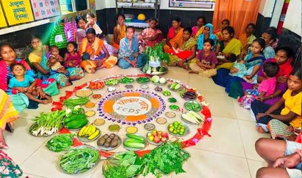 छत्तीसगढ़ के आंगनबाड़ी केंद्रों में ‘आंगन मिलन सेवा’, पौष्टिक थाली का होगा प्रदर्शन छत्तीसगढ़ के आंगनबाड़ी केंद्रों में ‘आंगन मिलन सेवा’, पौष्टिक थाली का होगा प्रदर्शन